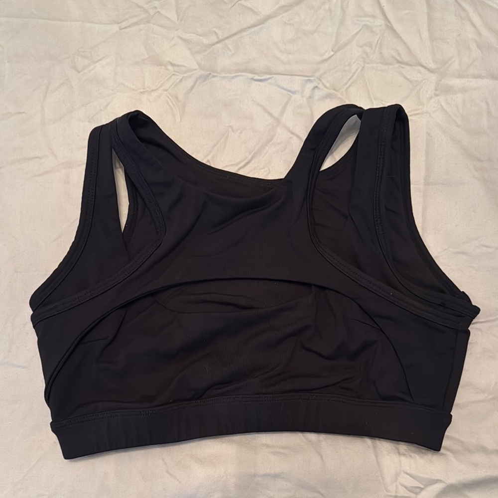 Women's Black Sports Bra